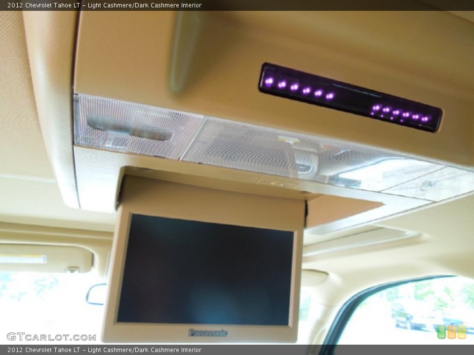 Light Cashmere/Dark Cashmere Interior Entertainment System for the 2012 Chevrolet Tahoe LT #77818276