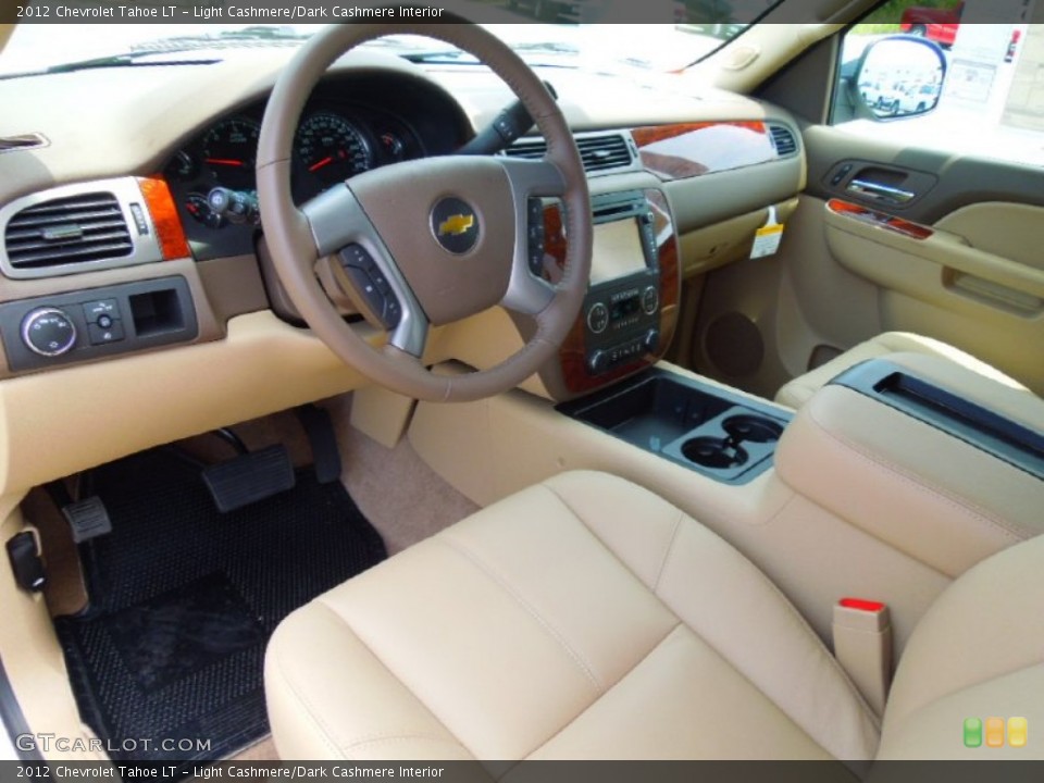 Light Cashmere/Dark Cashmere Interior Prime Interior for the 2012 Chevrolet Tahoe LT #77818382