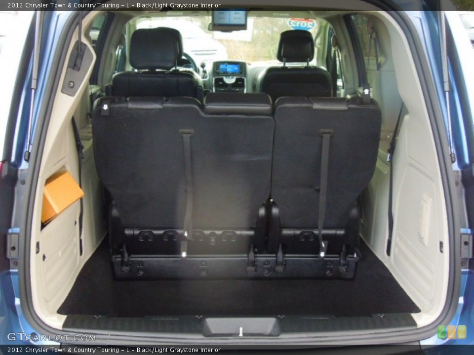 Black/Light Graystone Interior Trunk for the 2012 Chrysler Town & Country Touring - L #77818658