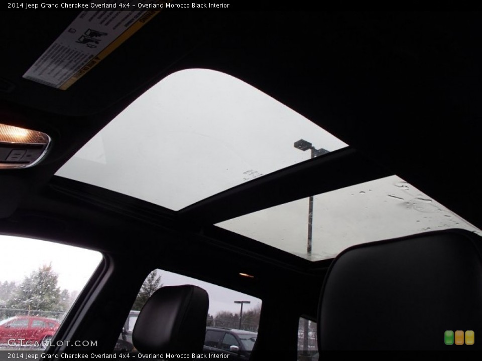 Overland Morocco Black Interior Sunroof for the 2014 Jeep Grand Cherokee Overland 4x4 #77820539