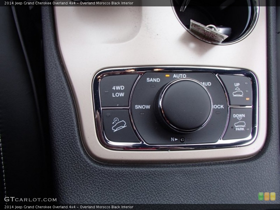 Overland Morocco Black Interior Controls for the 2014 Jeep Grand Cherokee Overland 4x4 #77820607