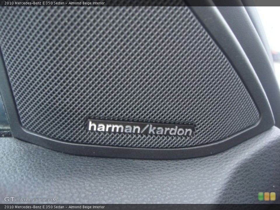 Almond Beige Interior Audio System for the 2010 Mercedes-Benz E 350 Sedan #77821236
