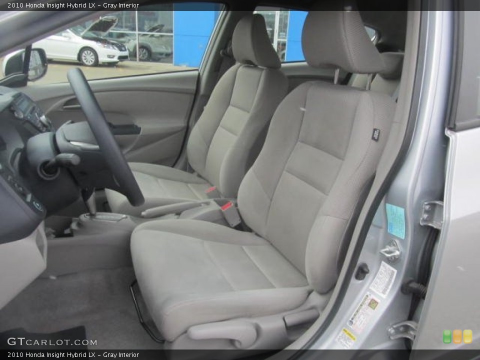 Gray Interior Front Seat for the 2010 Honda Insight Hybrid LX #77821925