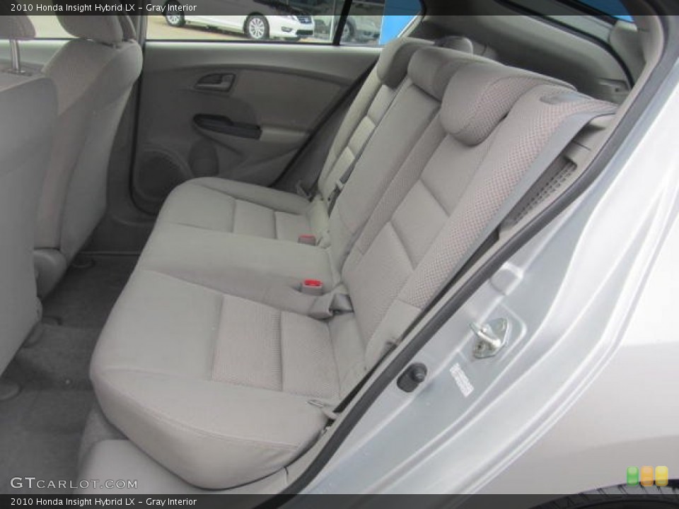 Gray Interior Rear Seat for the 2010 Honda Insight Hybrid LX #77821941