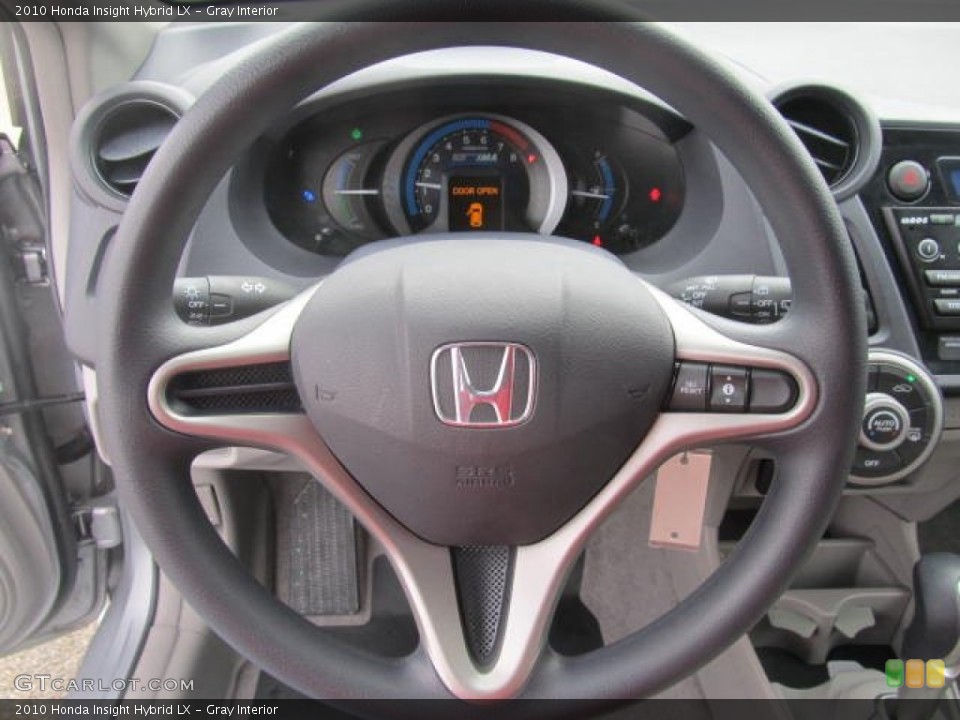 Gray Interior Steering Wheel for the 2010 Honda Insight Hybrid LX #77821985