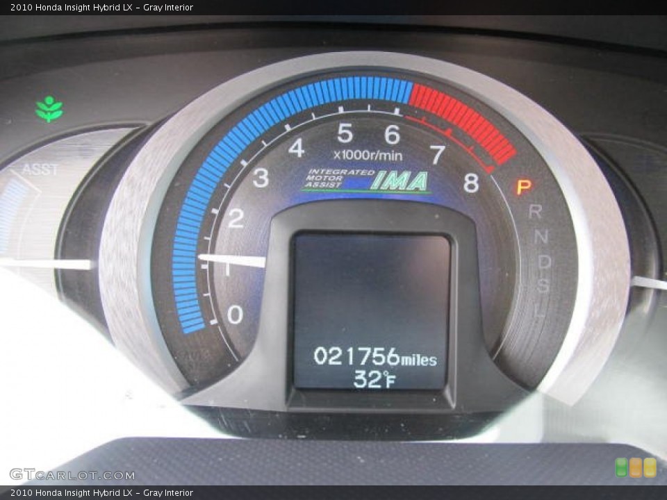 Gray Interior Gauges for the 2010 Honda Insight Hybrid LX #77822196