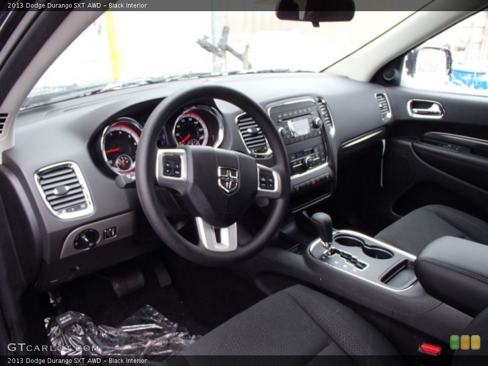 Black Interior Prime Interior for the 2013 Dodge Durango SXT AWD #77822421