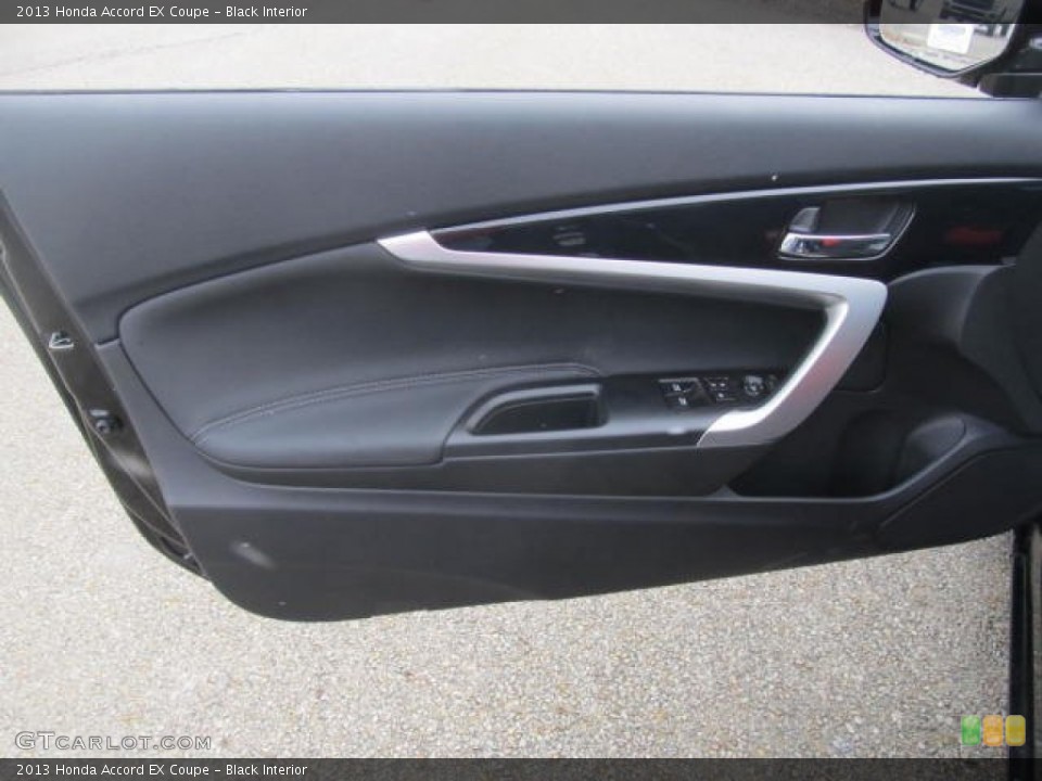 Black Interior Door Panel for the 2013 Honda Accord EX Coupe #77822778