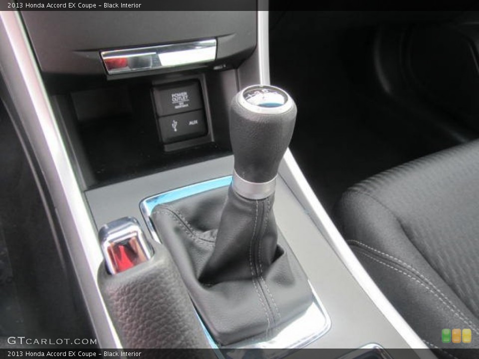 Black Interior Transmission for the 2013 Honda Accord EX Coupe #77822905