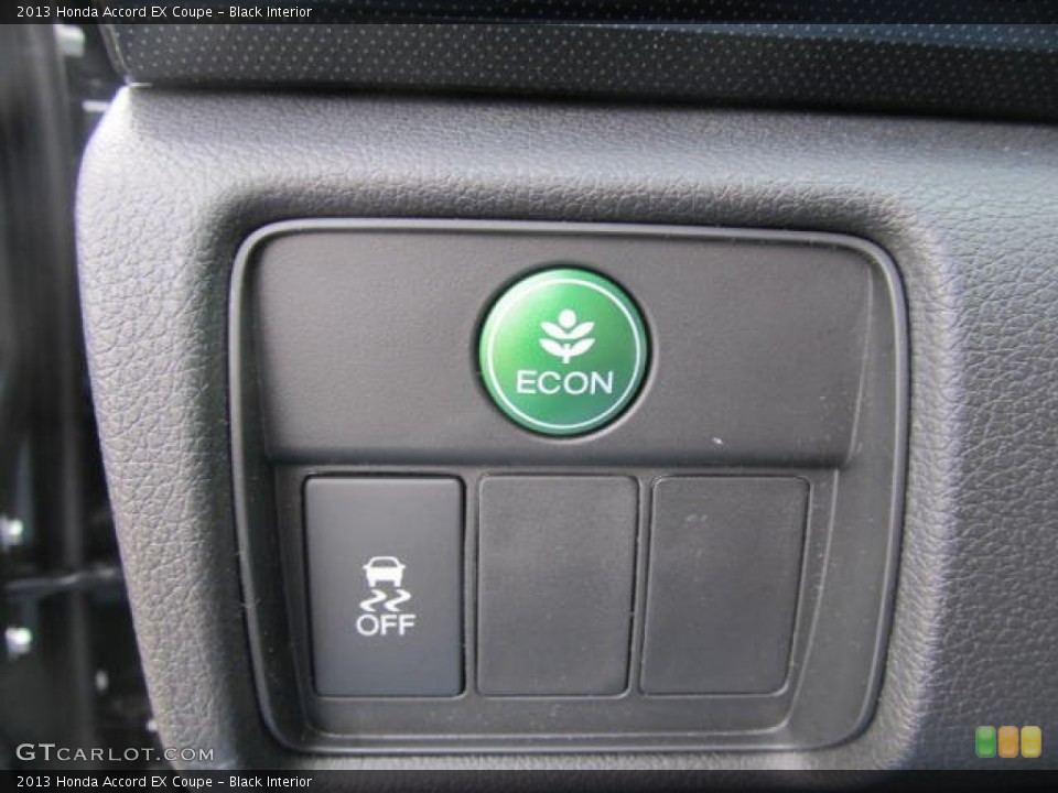 Black Interior Controls for the 2013 Honda Accord EX Coupe #77822930