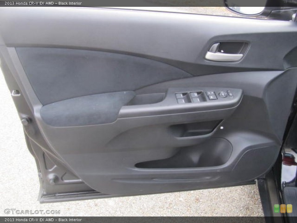 Black Interior Door Panel for the 2013 Honda CR-V EX AWD #77823629