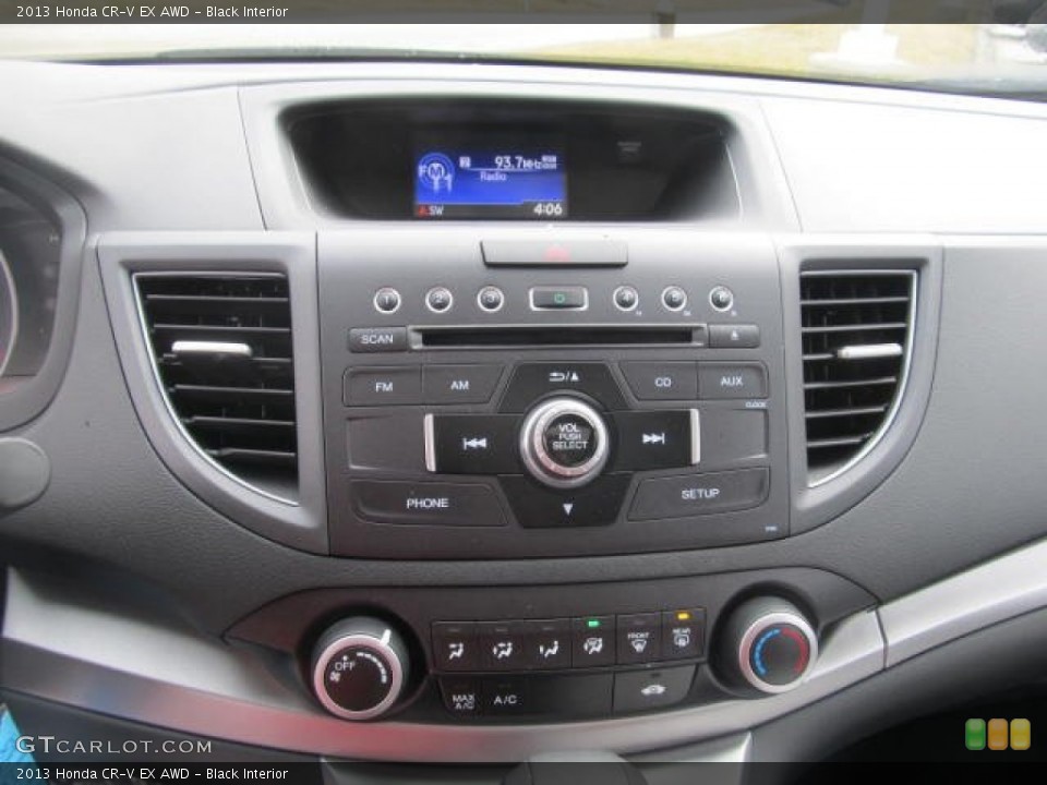 Black Interior Controls for the 2013 Honda CR-V EX AWD #77823744