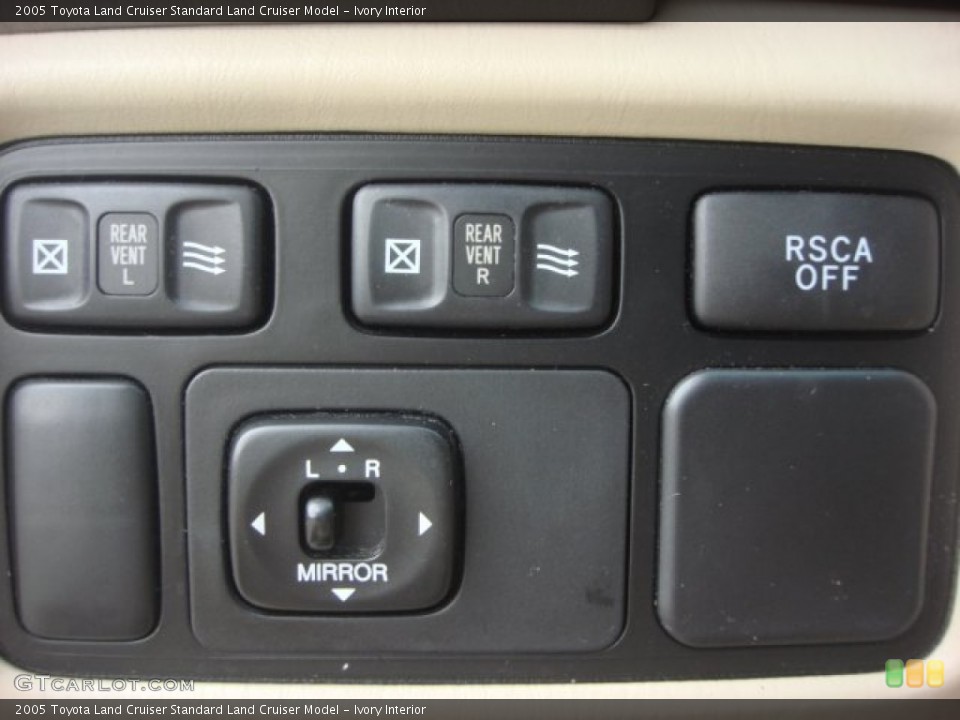 Ivory Interior Controls for the 2005 Toyota Land Cruiser  #77824028