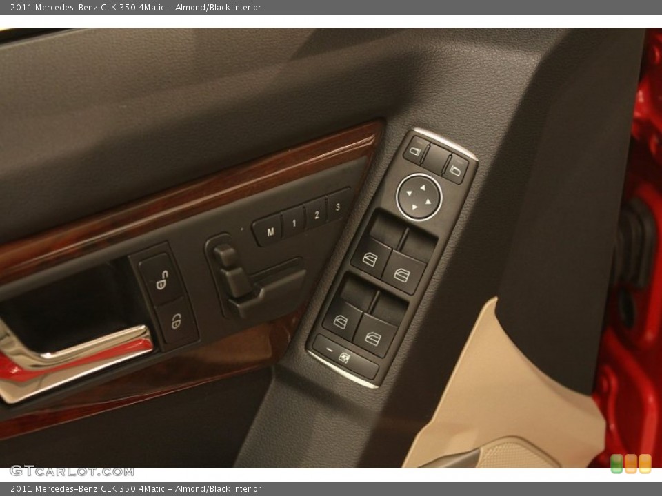 Almond/Black Interior Controls for the 2011 Mercedes-Benz GLK 350 4Matic #77824047