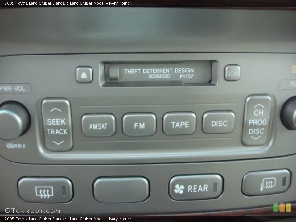 Ivory Interior Controls for the 2005 Toyota Land Cruiser  #77824104