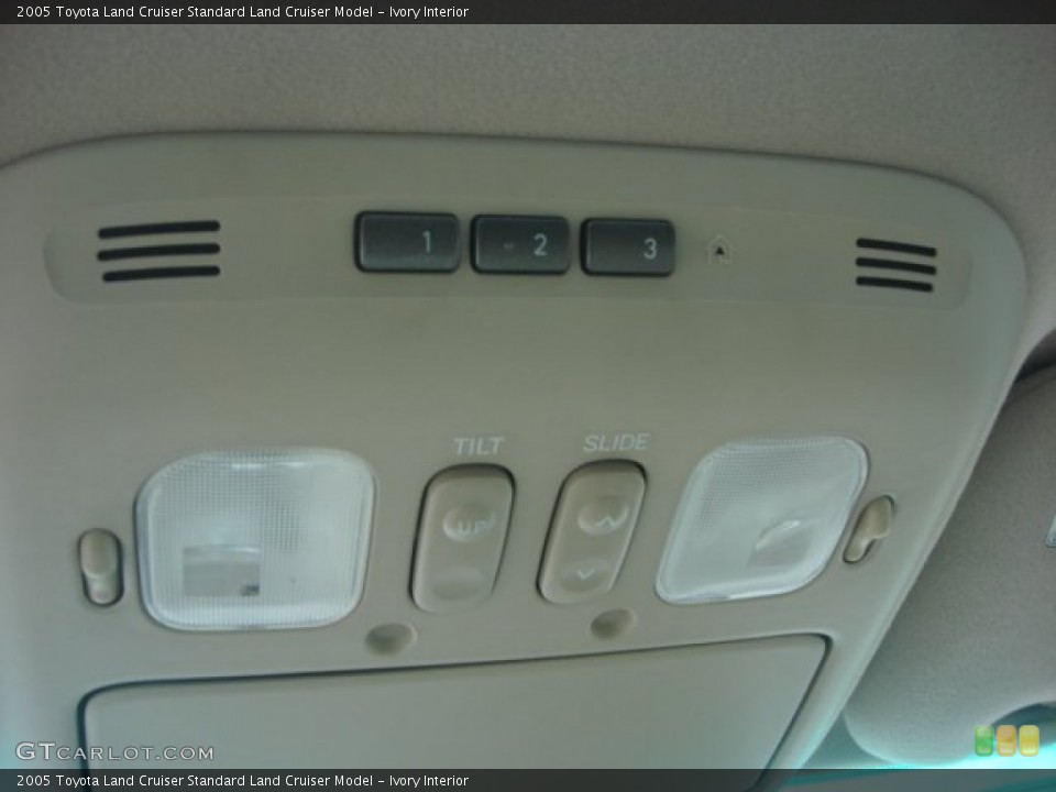 Ivory Interior Controls for the 2005 Toyota Land Cruiser  #77824143