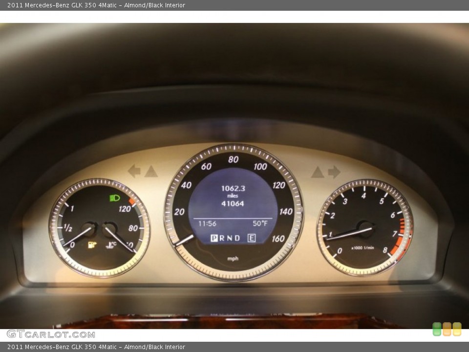 Almond/Black Interior Gauges for the 2011 Mercedes-Benz GLK 350 4Matic #77824146