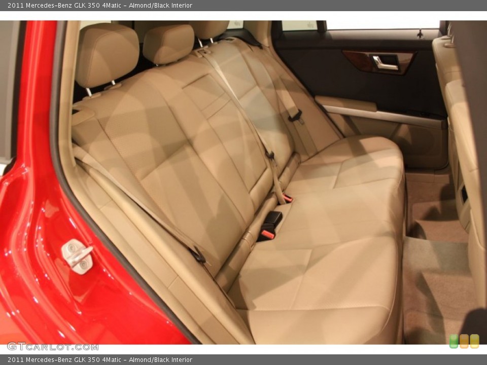 Almond/Black Interior Rear Seat for the 2011 Mercedes-Benz GLK 350 4Matic #77824328