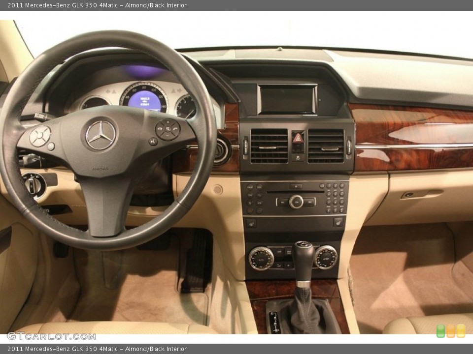 Almond/Black Interior Dashboard for the 2011 Mercedes-Benz GLK 350 4Matic #77824395