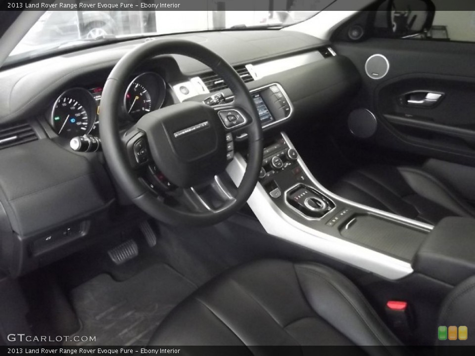 Ebony Interior Dashboard for the 2013 Land Rover Range Rover Evoque Pure #77825436