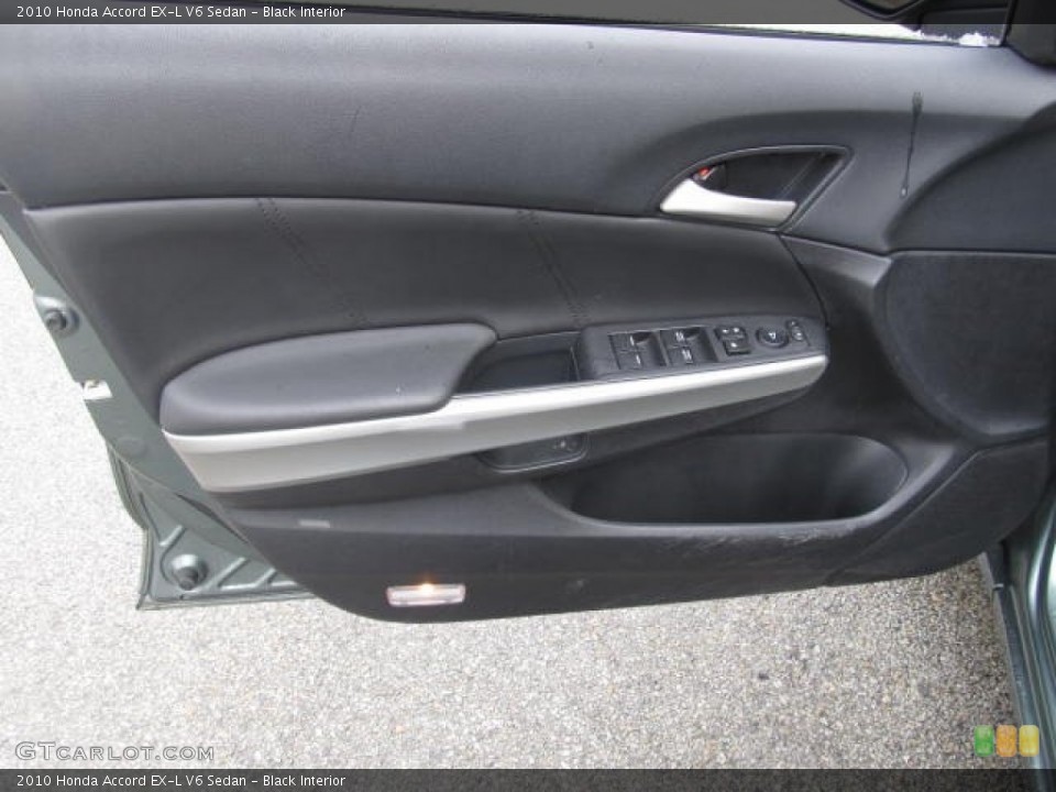 Black Interior Door Panel for the 2010 Honda Accord EX-L V6 Sedan #77826563