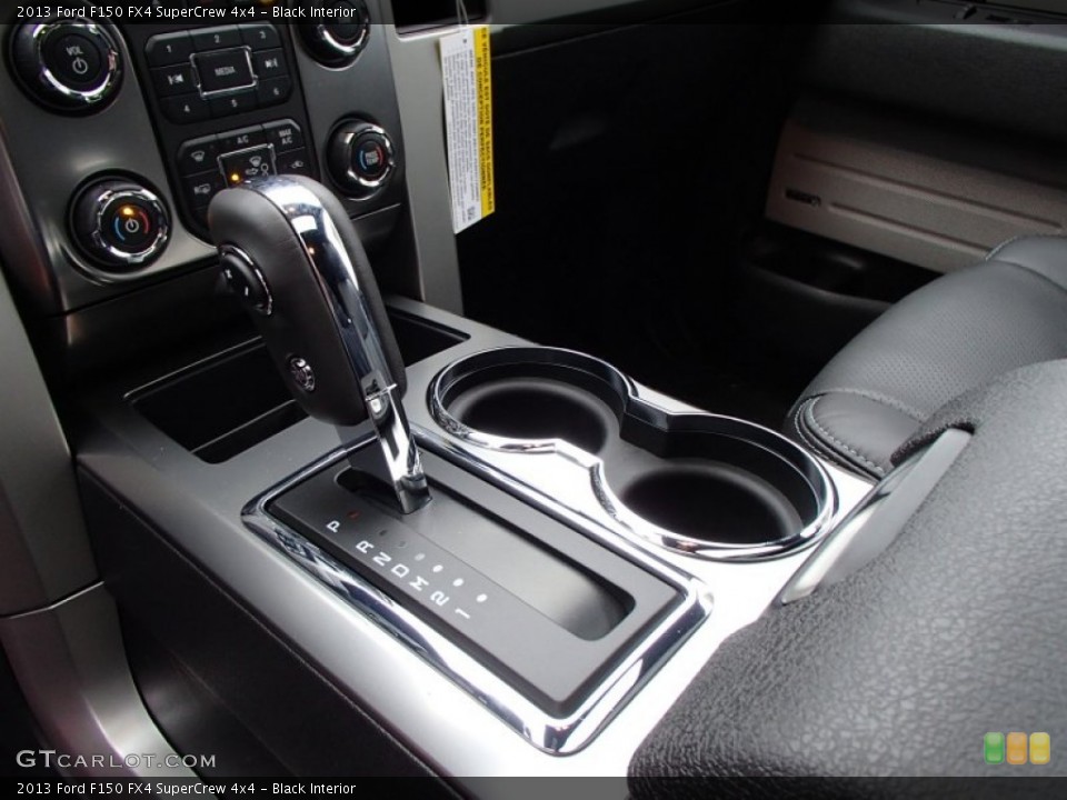 Black Interior Transmission for the 2013 Ford F150 FX4 SuperCrew 4x4 #77826639