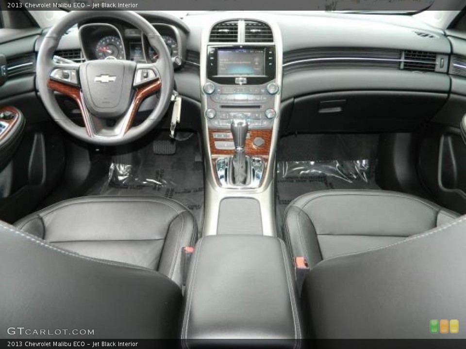 Jet Black Interior Dashboard for the 2013 Chevrolet Malibu ECO #77826684