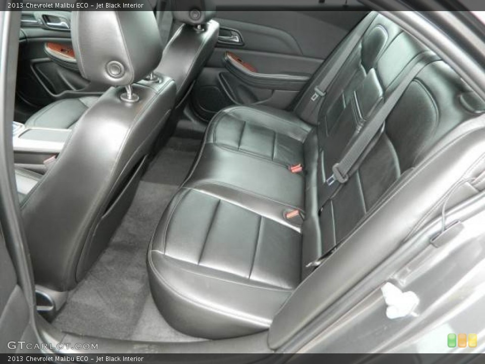Jet Black Interior Rear Seat for the 2013 Chevrolet Malibu ECO #77826735