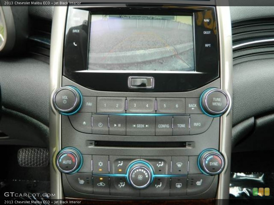 Jet Black Interior Controls for the 2013 Chevrolet Malibu ECO #77826819