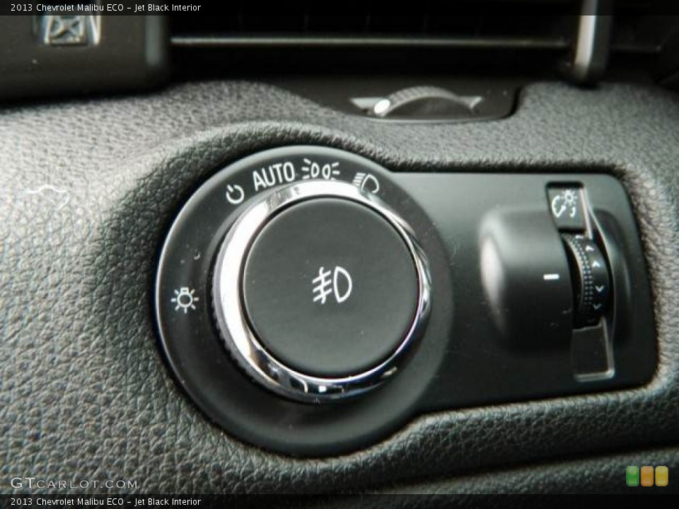 Jet Black Interior Controls for the 2013 Chevrolet Malibu ECO #77826871