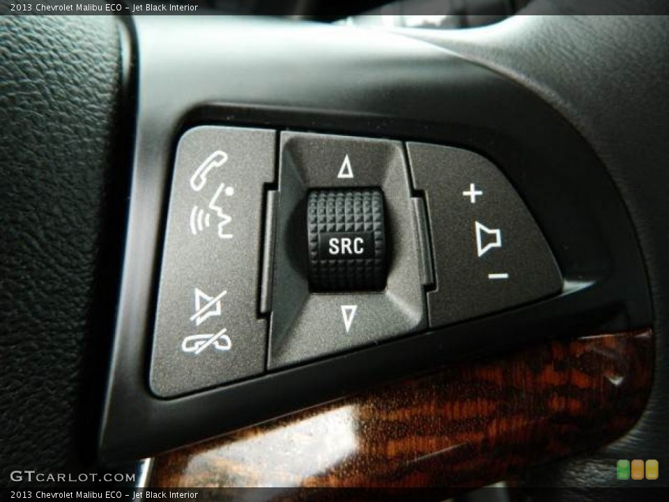 Jet Black Interior Controls for the 2013 Chevrolet Malibu ECO #77826930
