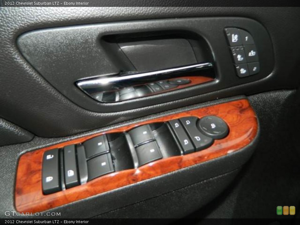 Ebony Interior Controls for the 2012 Chevrolet Suburban LTZ #77827351