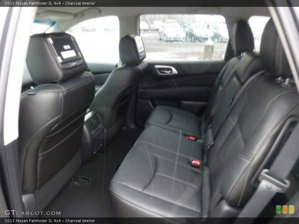 Charcoal Interior Rear Seat for the 2013 Nissan Pathfinder SL 4x4 #77827367