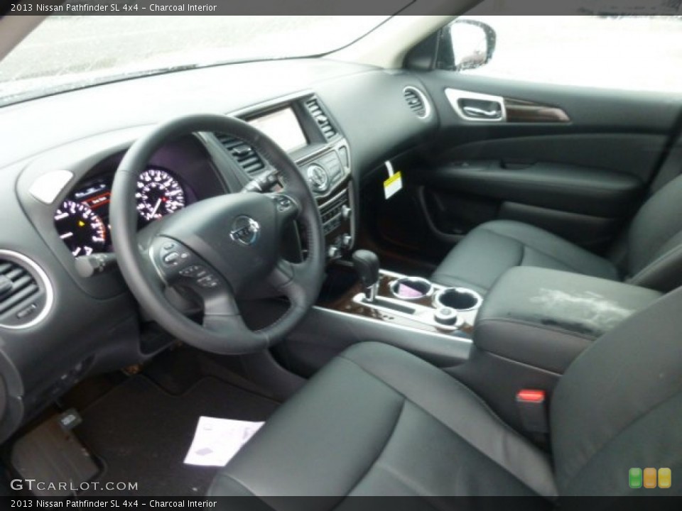 Charcoal Interior Prime Interior for the 2013 Nissan Pathfinder SL 4x4 #77827431
