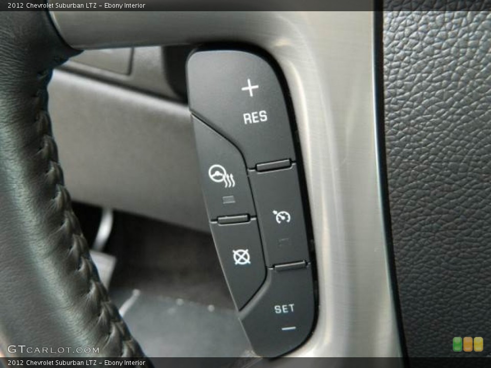 Ebony Interior Controls for the 2012 Chevrolet Suburban LTZ #77827484