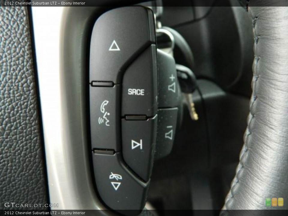 Ebony Interior Controls for the 2012 Chevrolet Suburban LTZ #77827498