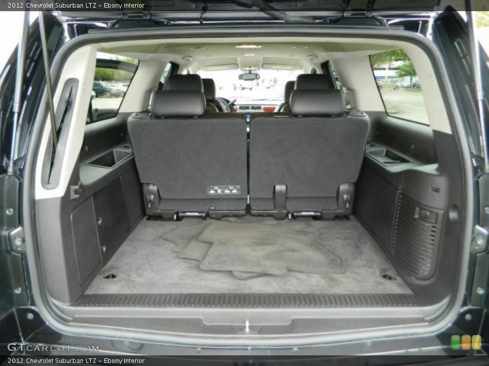 Ebony Interior Trunk for the 2012 Chevrolet Suburban LTZ #77827554