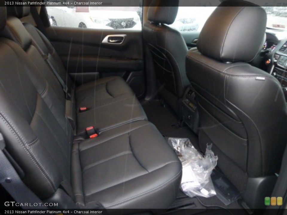 Charcoal Interior Rear Seat for the 2013 Nissan Pathfinder Platinum 4x4 #77827746