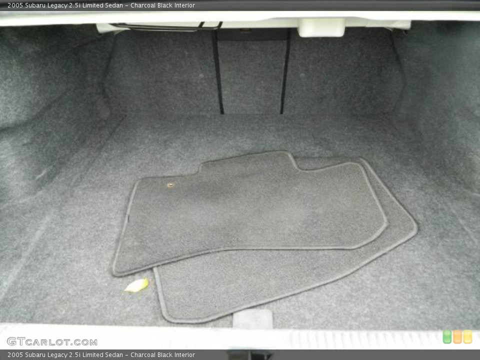 Charcoal Black Interior Trunk for the 2005 Subaru Legacy 2.5i Limited Sedan #77829009