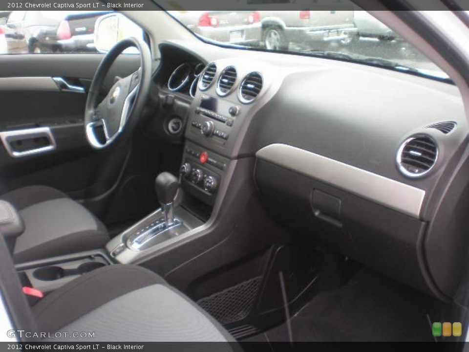 Black Interior Dashboard for the 2012 Chevrolet Captiva Sport LT #77829129