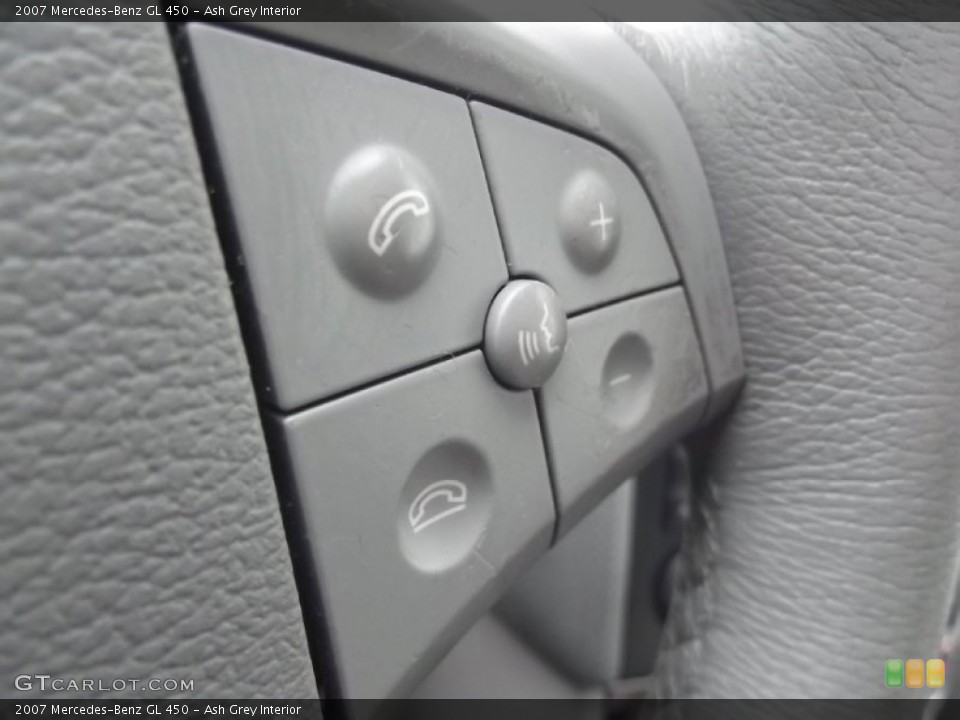 Ash Grey Interior Controls for the 2007 Mercedes-Benz GL 450 #77829234