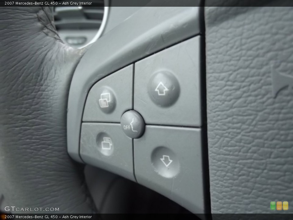 Ash Grey Interior Controls for the 2007 Mercedes-Benz GL 450 #77829258