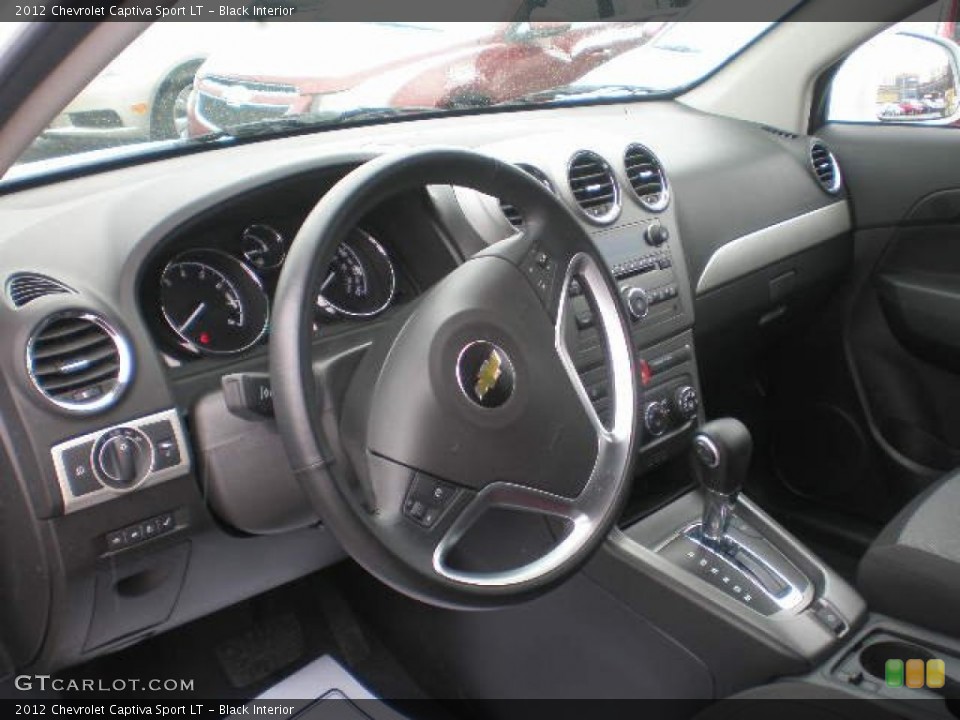 Black Interior Dashboard for the 2012 Chevrolet Captiva Sport LT #77829291