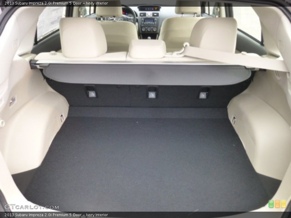 Ivory Interior Trunk for the 2013 Subaru Impreza 2.0i Premium 5 Door #77829966