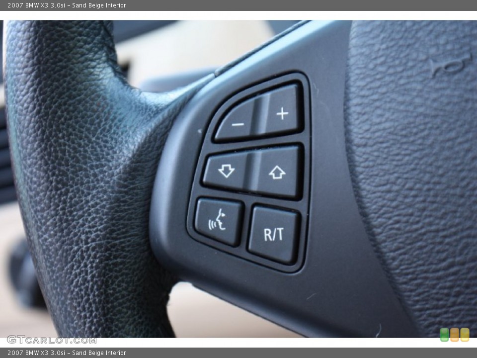 Sand Beige Interior Controls for the 2007 BMW X3 3.0si #77830380