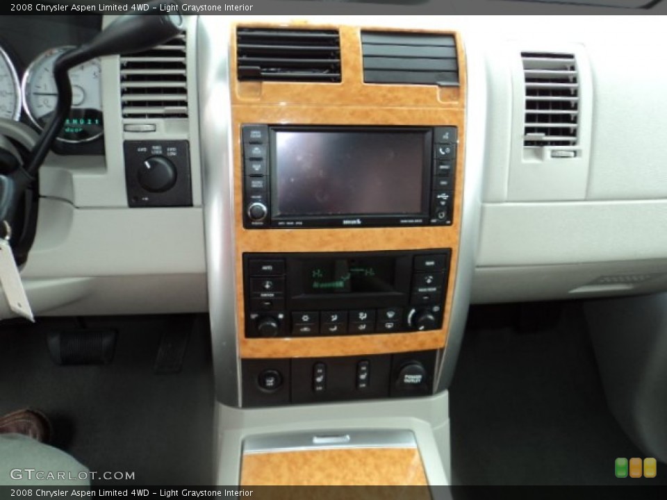 Light Graystone Interior Controls for the 2008 Chrysler Aspen Limited 4WD #77831290