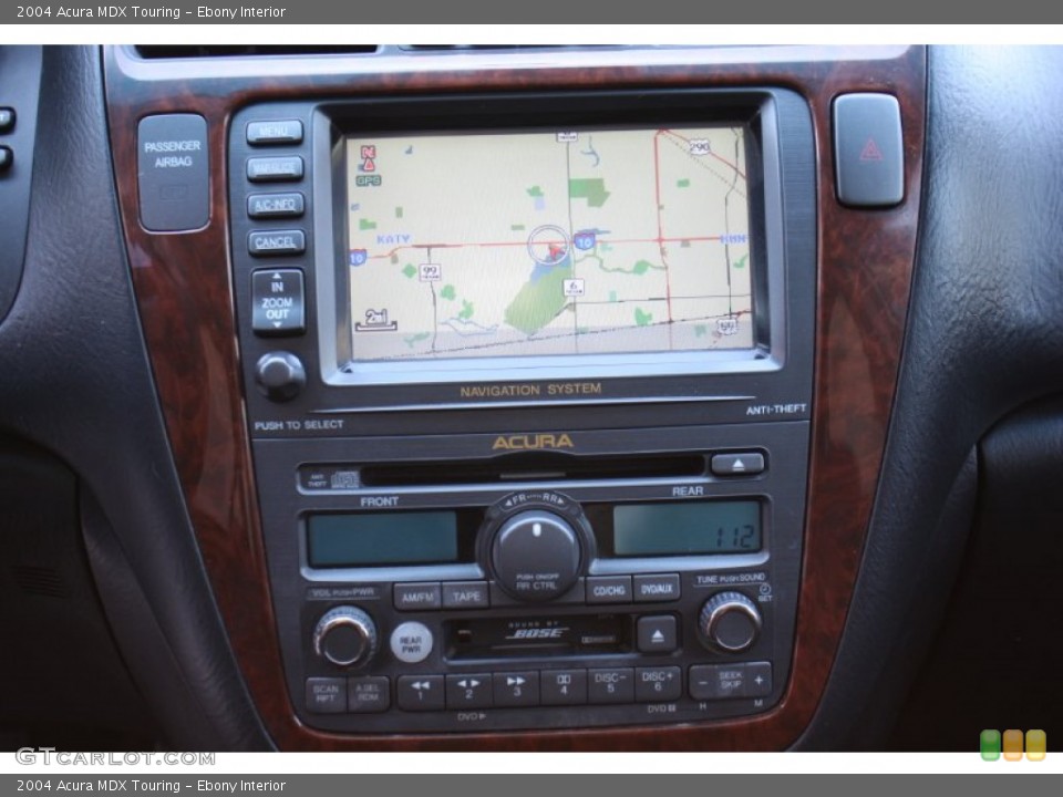 Ebony Interior Controls for the 2004 Acura MDX Touring #77832480
