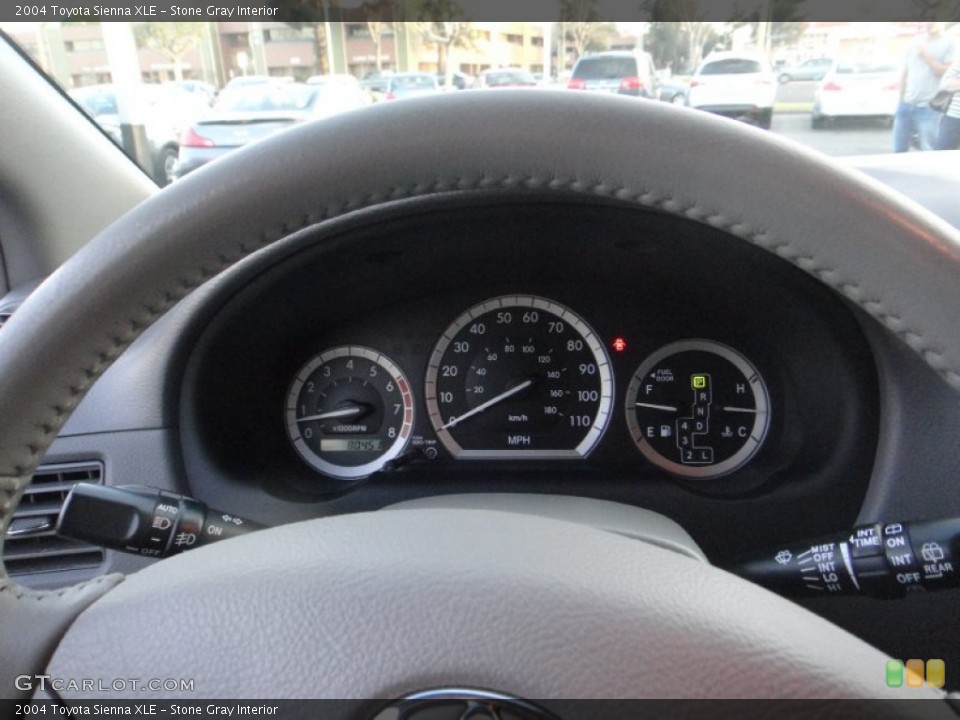 Stone Gray Interior Gauges for the 2004 Toyota Sienna XLE #77833716