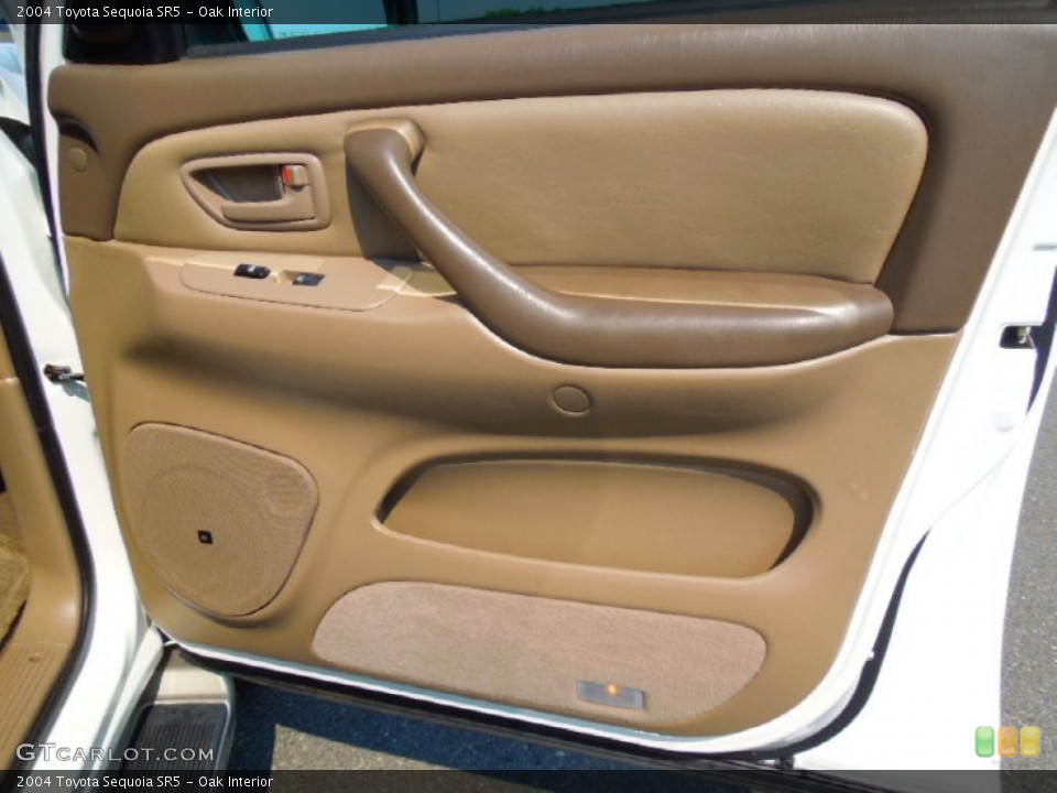 Oak Interior Door Panel for the 2004 Toyota Sequoia SR5 #77834543