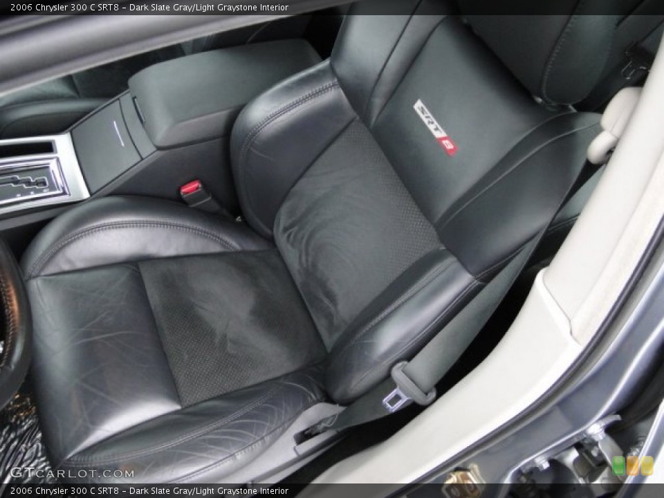 Dark Slate Gray/Light Graystone Interior Front Seat for the 2006 Chrysler 300 C SRT8 #77834821